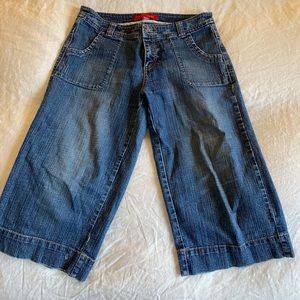 Armour jeans wide leg cropped